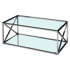 Mesa de Centro X Acero Inoxidable MC #300