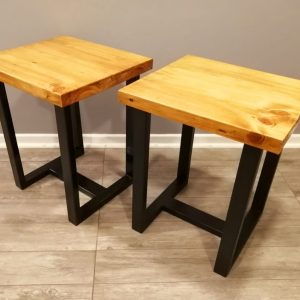 Mesa Duo Lateral Raulí modelo L#700