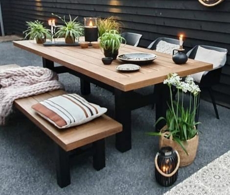 Mesa Comedor con Banqueta C#909 - Imagen 2